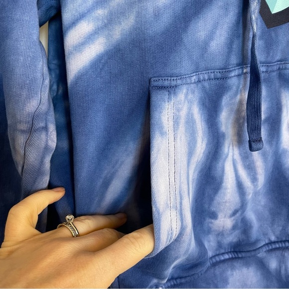 SEATTLE KRAKEN CALHOUN NHL Men’s Blue Tie Dye Hoodie Sweatshirt Size Small - Picture 3 of 14